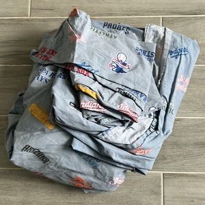 Pottery Barn MLB Full size sheets